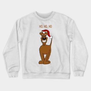 Irish Terrier Santa Claus Crewneck Sweatshirt